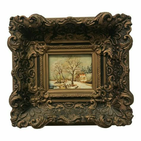 Painting Of House, House Trees, Painting Wooden Furniture, White Furniture Living Room, Yennefer Of Vengerberg, Antique Picture Frames, Best Outdoor Furniture, Antique Pictures, Antique Oil Painting