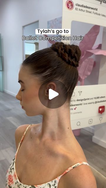 Ballet Hairstyles Dancers, Ballet Bun Ideas, Ballet Bun Hairstyles, Sleek High Bun, Ballerina Hairstyles, Ballet Buns, Claudia Dean, Ballet Hair, Ballerina Hair