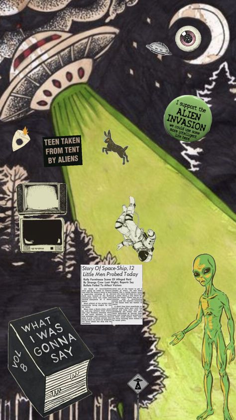 #aliens #retro #green #limegreen #blackandgreen Green Alien Aesthetic, Alien Aesthetic, Green Characters, Green Alien, Alien Invasion, Aliens, Lime Green, Wallpapers, Energy