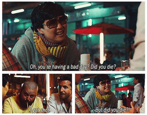 Chow. The Hangover 2. Chow From The Hangover, The Hangover Chow, Hangover 2, Mr Chow, Ken Jeong, Movie Classics, But Did You Die, The Hangover, Film Quotes