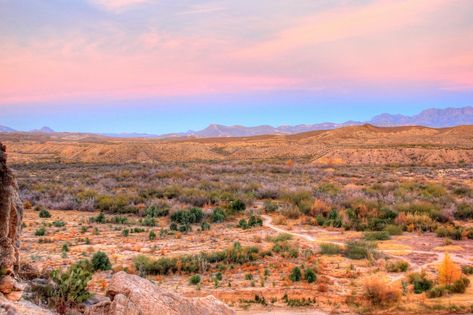 West Texas-Bound? Add These 6 Spots To Your Itinerary – The Vale Magazine West Texas Landscape, Texas Landscape, Guadalupe Mountains National Park, Texas Sunset, Guadalupe Mountains, Desert Mountains, Big Bend National Park, West Texas, Us Destinations