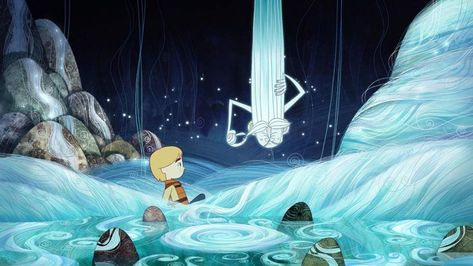 "Song of the Sea." (Click to enlarge.) Magical Movies, Cartoon Saloon, Tom Moore, Vis Dev, Song Of The Sea, Film Song, Matte Painting, Animation Design, Animation Studio