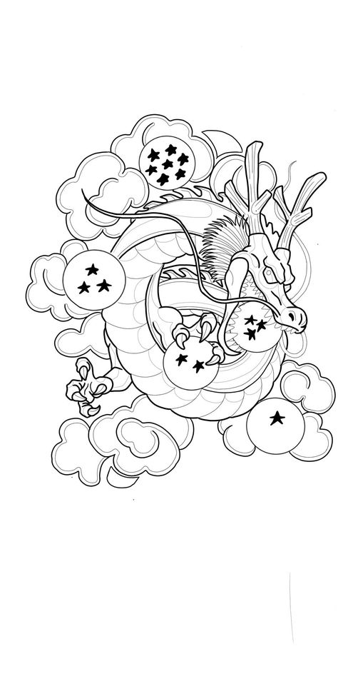 Find & Download Free Graphic Resources for Coloring Pages Svg. 100000+ Vectors, Stock Photos & PSD files. ✓ Free for commercial use ✓ High Quality Images. Dragon Ball Z Dragon Drawing, Dragon Ball Shenron Drawing, Dragon Ball Z Outline, Shenron Tattoo Stencil, Dragon Ball Z Stencil, Dragon Ball Z Flash Tattoo, Anime Tattoo Stencil Outline, Shenron Sketch, Tattoo Stencils Dragon