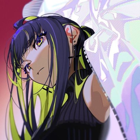 Holding Mask Pose, Yoneyama Mai, Anime Art Reference, Dc Banner, Original Teen Titans, Motoko Kusanagi, Semi Realism, Art Composition, Color Study