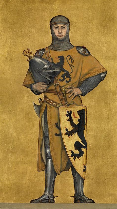 Middle Ages Art, Medieval Drawings, Medieval Artwork, Medieval Paintings, Medieval Ages, Ancient Warfare, Historical Armor, Medieval World, Portrait Paintings