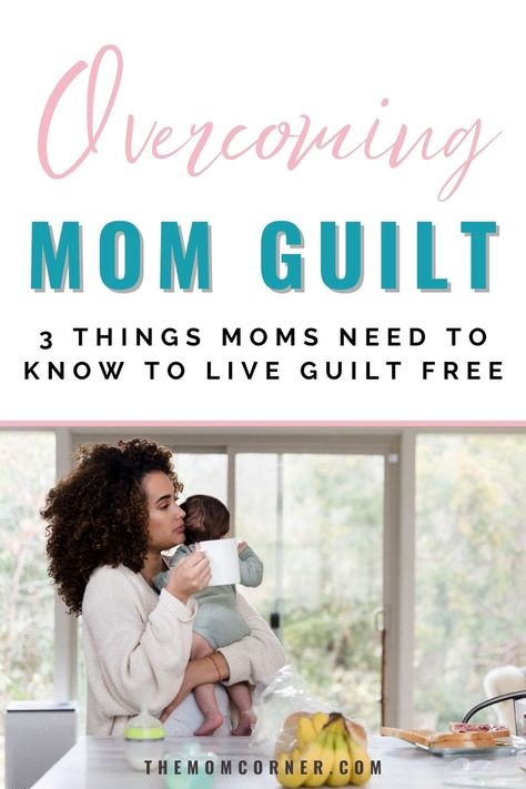 Wondering how to stop mom guilt? We're all busy moms, and none of us has time to get bogged down with guilt. These actionable tips will help you let go of mom guilt and live guilt free while parenting your children. #momlife Mum Guilt, All About Mom, Motherhood Inspiration, Moms Goals, Surviving Motherhood, Mom Guilt, Third Baby, Mom Hacks, Guilt Free