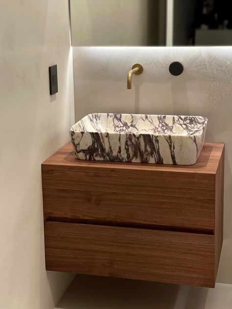 Lavatory Cabinet, Floating Drawer, Floating Sink, Bathroom Vanity Sink, Vanity Shelves, Floating Bathroom Vanities, Bathroom Sink Cabinets, Bathroom Ensuite, Space Bathroom