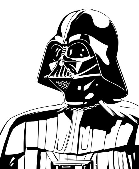 Darth Vader Pumpkin Stencil, Darth Vader Helmet Drawing, Ian Jepson, Comic Outline, Darth Vader Stencil, Darth Vader Pumpkin, Vader Comic, Darth Vader Drawing, Darth Vader Svg