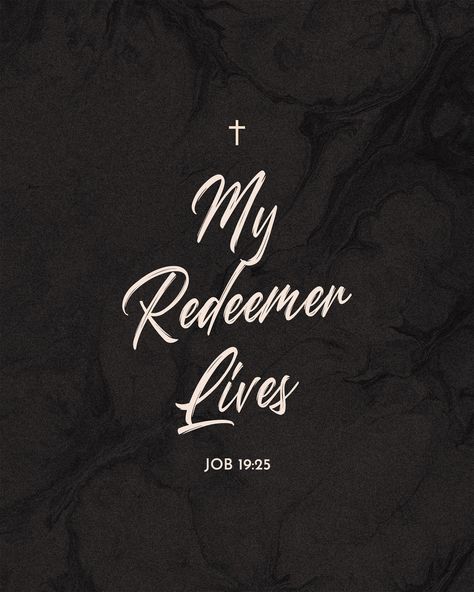 Even back in the days of Job, there was evidence that Jesus would redeem and set things right. #MyRedeemerLives Job 19 25, My Redeemer Lives, Appreciate Life Quotes, Book Of Job, Bible Study Tools, Eternal Life, Scripture Quotes, Wise Quotes, Stand By Me