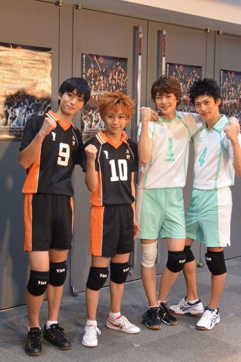 Haikyuu Stageplay, Haikyuu Live Action, Oikawa Iwaizumi, Haikyuu Kagehina, Haikyuu Cosplay, Haikyuu Volleyball, Haikyuu Karasuno, Kageyama Tobio, Stage Actor