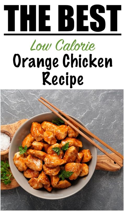 How to Make Orange Chicken Recipes at Home {LOW CALORIE} Anabolic Dinner, Low Calorie Sauces For Chicken, Low Calorie Asian Chicken Recipes, Easy Orange Chicken Recipe Air Fryer, Low Calorie Sesame Chicken, Quick Orange Chicken Recipe, Low Calorie Orange Chicken, Low Cal Orange Chicken, Low Cal Chicken Recipes