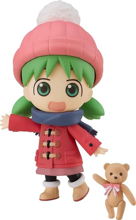 Amazon.com: Good Smile Yotsuba&! Yotsuba Koiwai (Winter Clothes Ver.) Nendoroid Action Figure : Toys & Games Yotsuba Nendoroid, Yotsuba Koiwai, Surprised Face, Surprise Face, Winter Attire, Smiling Face, Wishes For You, Manga Characters, Good Smile