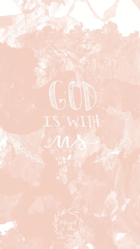 God Is With Us Wallpaper, God With Us Wallpaper, God Backgrounds, Matthew 1 23, Us Wallpaper, Bible Wallpaper, God Is With Us, Verses Bible, Inspired Wallpaper