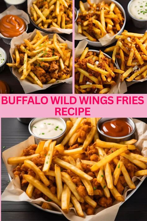 Buffalo Wild Wings Fries, Buffalo Chips Recipe, Fries At Home, French Fries Recipe, Vegan Cheese Recipes, Frozen French Fries, Buffalo Wild, Buffalo Wild Wings, Fries Recipe