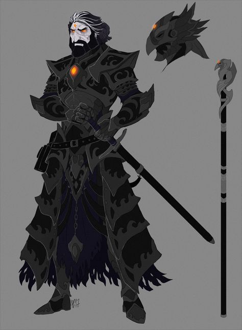 Fiend Warlock, Fantasy Story Ideas, Roleplay Characters, Rpg Map, Fiction Idea, Knight Art, Monster Concept Art, Dungeons And Dragons Homebrew, Fantasy Armor