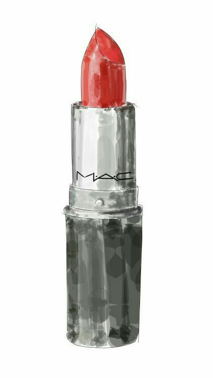 . Makeup Artist Illustration, Mac Russian Red, Drawing Makeup, Lipstick Style, Makeup Illustration, Makeup Wallpapers, Makeup Drawing, Russian Red, Lipstick Art