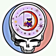 Stealie Steal Your Face Art, Steal Your Face Tattoo, Grateful Dead Tattoo, Stay Grateful, Terrapin Station, Grateful Deadhead, Dead Tattoo, Dead Images, Grateful Dead Bears