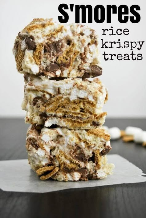 Houston Lifestyle, Smores Dessert, Krispie Treats Recipe, Rice Recipes For Dinner, Krispy Treats, Rice Krispy, Rice Crispy Treats, Crispy Treats, Rice Krispie Treats