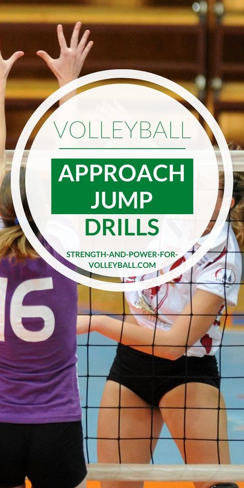 Volleyball Approach Jump Drills Volleyball Drills For Beginners At Home, Drills To Help With Hitting Volleyball, Volleyball Drills To Improve Hitting, Volleyball Attacking Drills, Volleyball Approach Drills, Volleyball Drills High School, Volleyball Practice Board, Volleyball Hitting Drills For Beginners, Half Court Volleyball Drills