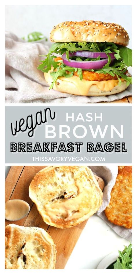 Vegan Breakfast Sandwich Recipes, Vegan Egg Sandwich Breakfast, Veggie Breakfast Sandwich, Vegan Breakfast Buffet, Vegan Summer Breakfast, Meatless Breakfast Ideas, Vegan Bagel Sandwich, Vegan Savory Breakfast, Healthy Breakfast Vegetarian