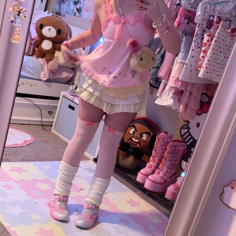 Fairykei Outfit, Jojifuku Outfit, Kawaiicore Fashion, Cutecore Fashion, Yume Kawaii Fashion, Yumekawaii Fashion, Decora Kei Fashion, Yumi Kawaii, Kawaii Summer