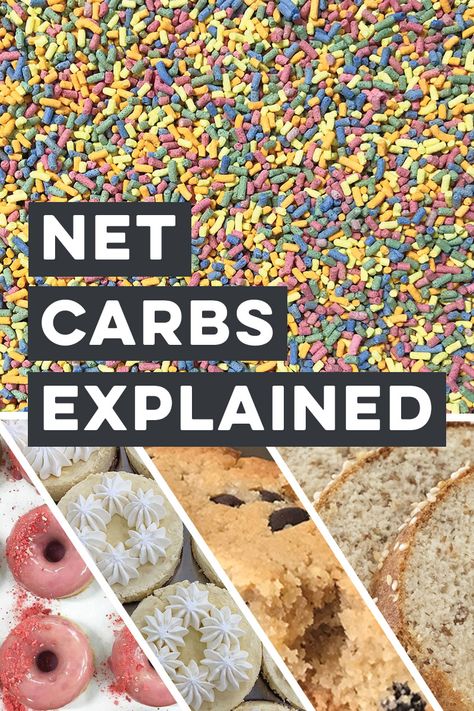 How To Count Carbs, Alternative Sweeteners, Counting Carbs, Nutrition Labels, Low Carbs, No Carb Diet, Net Carbs, Keto Meals, No Sugar