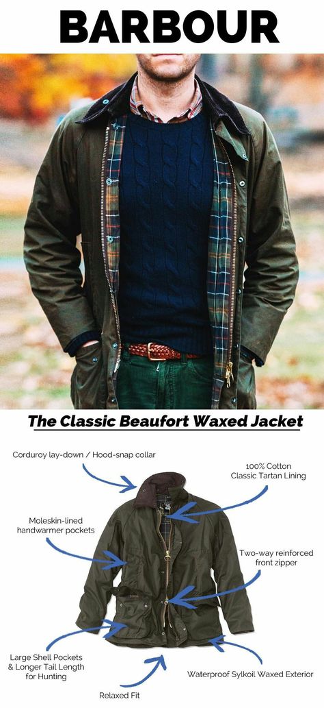 Barbour Clothing, Mens Fashion Country, Barbour Style, Waxed Jacket, Barbour Jacket, Country Fashion, Best Mens Fashion, Wax Jackets, Men Fashion Casual Outfits