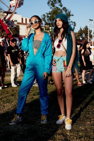 Festivalgoers at Camp Flog Knaw Carnival on Saturday, October 30th at Exposition Park in Los Angeles, California. Photo by Alex Bortz for W Magazine. #richfashion #unique #style #fashion #streestyle #IRL 5sos Concert Outfit, Ultra Music Festival Outfits, Vip Concert, Tyler The Creator Outfits, Camp Flog Gnaw, Mac Demarco, Concert Outfit Ideas, Look Festival, Music Festival Fashion