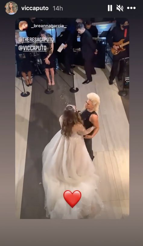 <em>Long Island Medium</em> Star Theresa Caputo's Daughter Victoria Weds Michael Mastrandrea in New York Theresa Caputo Long Island Medium, Theresa Caputo, Long Island Medium, New York Style Pizza, Party Bus, New York Style, Yes To The Dress, Wedding Dress Shopping, Long Island