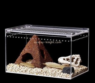 Acrylic display manufacturer custom plexiglass reptile habitat terrarium cage PCK-129 Tarantula Enclosure, Types Of Bugs, Reptile Terrarium, Reptile Cage, Reptile Habitat, Pet Rats, Box Branding, Pet Cage, Acrylic Display