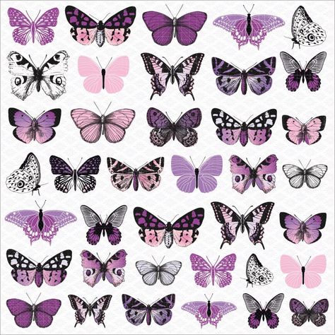 Butterfly toppers printable