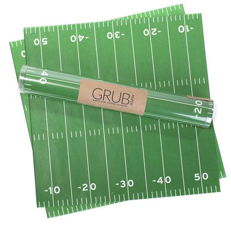 Easily dress up how you present or package food with unique food-grade paper. Wrap, cover, stuff, layer, line with it. The paper with endless purpose. 12 sheets, 12" x 12" Superbowl Stadium, Grad Dinner Party, Football Banquet Ideas, Nfl Football Party, Football Tray, Football Viewing Party, Tailgate Party Ideas, Lacrosse Party, World Cup Party