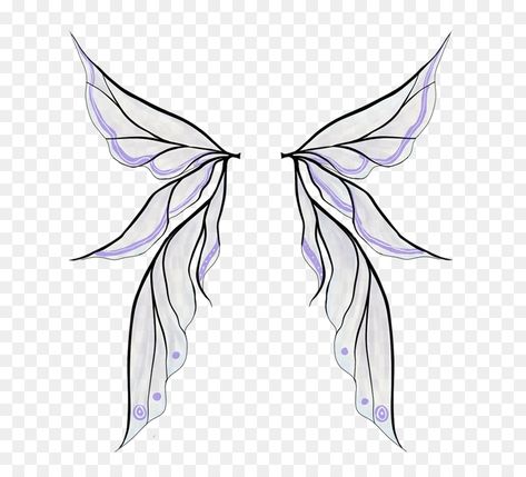 Fairy Wings Drawing, Fairy Wing Tattoos, Butterfly Wing Tattoo, Wing Tattoos On Back, Wings Sketch, Key Tattoos, Sigil Tattoo, Wings Drawing, Wings Tattoo