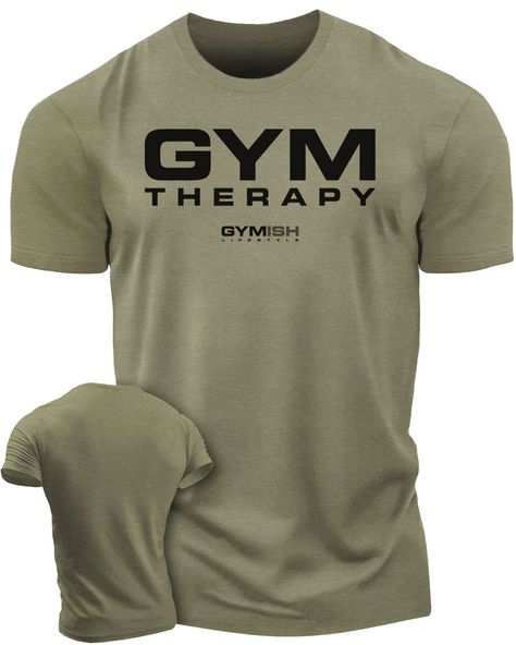 PRICES MAY VARY. T-Shirts 60% Cotton/40% Poly; Hoodie 100% Cotton Made in USA or Imported Pull On closure Machine Wash Gym Therapy - These fitness mens shirts carry fun sayings and quotes about exercise. The humor and novelty on each funny gym shirt for men will make them a favorite wardrobe piece Cool T-Shirt - These funny workout shirts for men with sayings feature a cotton tee perfect for a guy at the gym. The gym workout shirts for men are highly comfortable and flexible for workouts Unique Savage Not Average, Powerlifting Shirts, Gym Shirts Mens, Weightlifting Shirts, Funny Gym Shirts, Funny Workout Shirts, Funny Gym, Mens Workout Shirts, Funny Shirts For Men