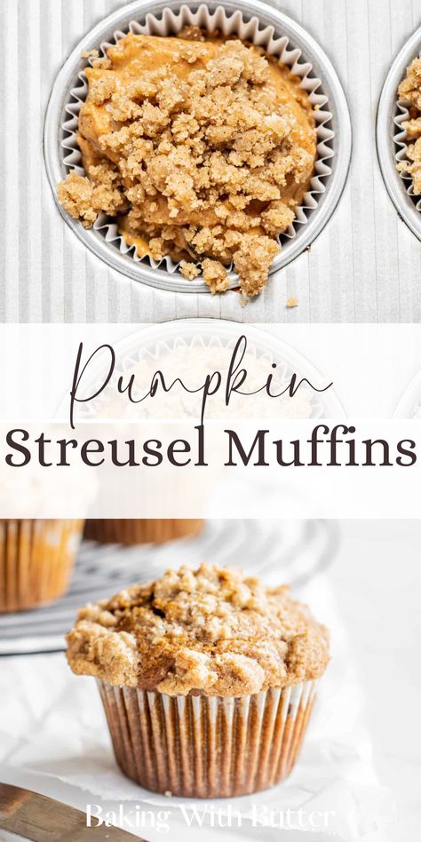 Treat yourself to the mouthwatering layers of our Pumpkin Streusel Muffins. Soft, spiced pumpkin base and a crumbly streusel topping—what more could you ask for? Pumpkin Muffins With Streusel Topping, Pumpkin Crumble Muffins, Streusel Topping For Muffins, Homemade Pumpkin Spice Mix, Apple Streusel Muffins, Best Pumpkin Muffins, Pumpkin Yogurt, Pumpkin Streusel Muffins, Pumpkin Muffins Easy