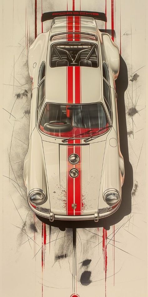 Jdm Wallpaper, Cool Car Drawings, Automotive Artwork, Car Artwork, Cool Car Pictures, Car Illustration, Porsche Cars, Automotive Art, Car Posters