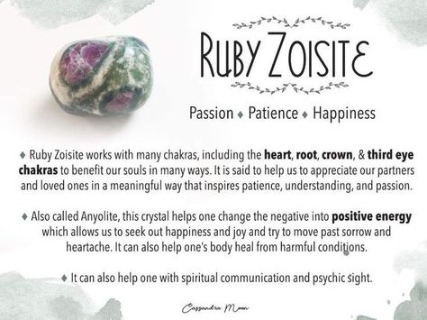 Ruby Zoisite Crystal Meaning, Ruby In Zoisite Meaning, Zoisite Crystal Meaning, Ruby Zoisite Meaning, Ruby Benefits, Pictures Of Crystals, Ruby In Zoisite, Crystals Necklace, Crystal Properties