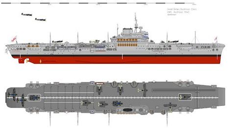 HMS Illustrious (87) British Royal Navy Pre-WWII Aircraft Carrier (L) April 5, 1939. (google.image) 07.2021 (Color Diagram) Color Diagram, Hms Illustrious, British Royal Navy, Bridge Structure, Oil Tanker, Naval History, Wwii Aircraft, Flight Deck, 3d Modelling