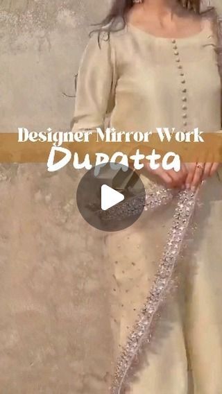 Mirror Work Dupatta, May 7th, Mirror Work, May 7, Work Outfit, Mirror, On Instagram, Clothes Design, Quick Saves