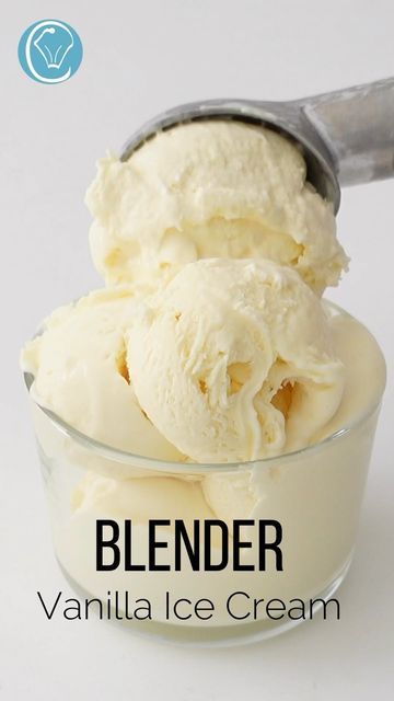 Blender Ice Cream Recipes 3 Ingredients, Blendtec Ice Cream Recipes, Cupcake Savvy Kitchen Recipes, How To Make Ice Cream In A Blender, Ice Cream In Blender, Ice Cream In A Blender, Vitamix Ice Cream Recipes, Vitamix Ice Cream, Cupcake Savvy