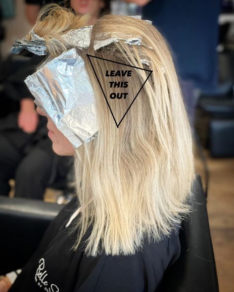 San Diego 💎 Hair Stylist on Instagram: “I call this a <<< MINI FOIL >>>⁣ ⁣ WHAT does it consist of?⁣ ⁣💎 The mohawk⁣ & 3-5 foils on either side ⁣ ⁣ WHO is it perfect for? ⁣ ⁣💎 A…” Grey With Highlights, Cosmetology Career, Foil Placement, Sunkissed Hair Brunette, Hair Color Placement, Balayage Hair Tutorial, Blonde Foils, Root Melt, Sunkissed Hair