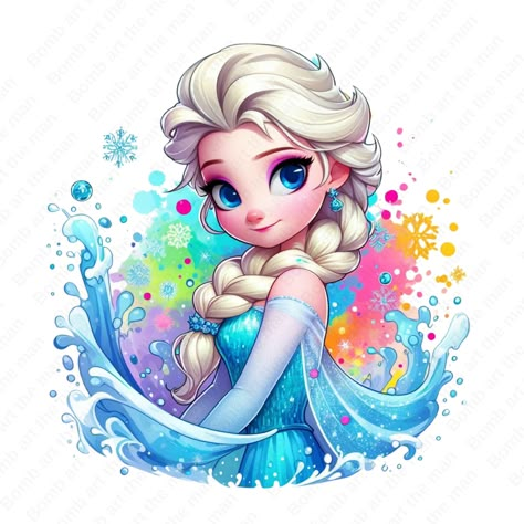 Elsa Clipart, Frozen Png, Frozen Images, Princess Clipart, Dibujos Toy Story, Frozen Fan Art, Frozen Birthday Theme, Frozen Art, Disney Princess Artwork