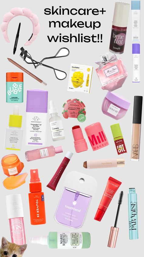 #skincare #makeup #foryou #trending #sephora #ulta #glowrecipe #preppy #pretty Preppy Skincare And Makeup, Preppy Makeup Products, Makeup Products Sephora, Preppy Makeup, School Prep, Sephora Favorites, Bday Gift, Nyx Makeup, Makeup For Teens