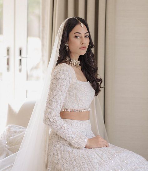 1 Ivory Manish Malhotra Lehenga, 6 Brides Who Styled It Differently | WedMeGood Manish Malhotra Bridal, Manish Malhotra Lehenga, Engagement Lehenga, Full Sleeve Blouse, Bridal Mehendi Designs, Lehenga Wedding, Bridal Lehenga Red, Wedding Suits Groom, Lehenga Style