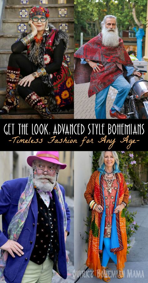 Bohemian Clothing For Women Over 50, Boho Clothes For Women Over 50, Granny Fashion Style, Middle Age Boho Style, New Bohemian Fashion, Middle Aged Boho Style, Boho Clothing For Older Women Over 50, Over 50 Boho Fashion, Boho Style After 50