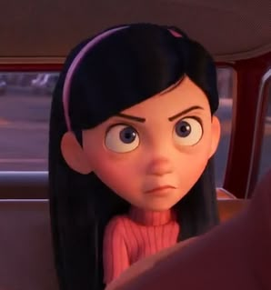 Lol love her face. Reminds me of me. 😂🙄👯 Violet Character, Aesthetic Humor, Disney Icon, Disney+ Icon, Violet Parr, Force Field, Cartoon Humor, Disney Icons, Disney Pixar Movies