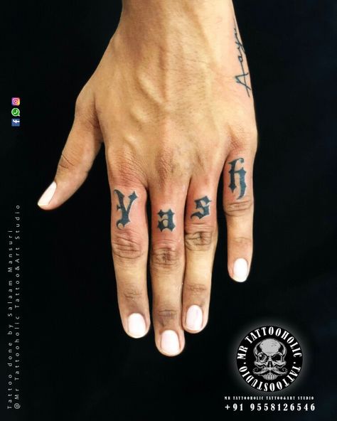 Yash Name Tattoo, Yash Name, Tattoo Writing Styles, Name Tattoos For Girls, Forearm Name Tattoos, Make Your Own Tattoo, Name Tattoo On Hand, Name Tattoos On Arm, Name Tattoo Ideas