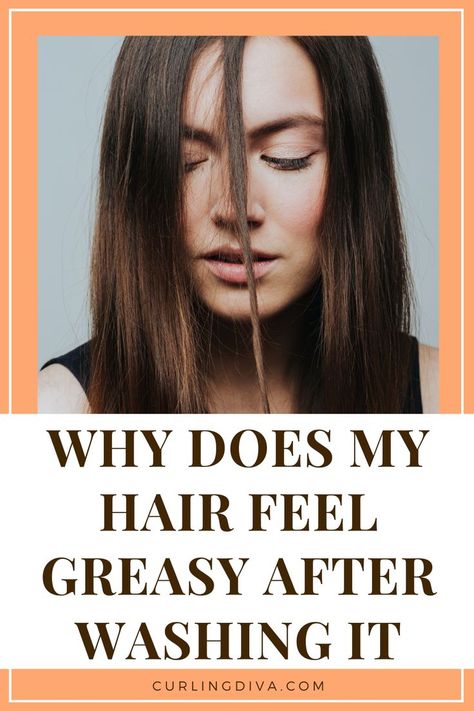 Why does my hair feel greasy after washing it How To Deal With Greasy Hair, Why Is My Hair Greasy After Washing It, How To Wash Thick Hair, Why Does My Hair Get Greasy So Fast, How To Get Rid Of Greasy Hair, Greasy Hair Remedies, Hair Stripping, Thick Hair Remedies, Matted Hair