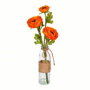 Orange Centerpieces, Glitter Centerpieces, Plastic Fabric, Artificial Floral Arrangements, Diy Arrangements, Artificial Flower Arrangements, Faux Florals, Arte Animal, Small Vase