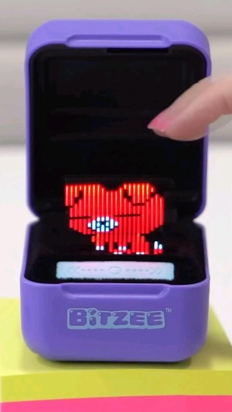 Bitzee Virtual Pet, Bitzee Pets, Tweets Pretty, Beaded Jewelry Pattern, Virtual Pet, Cute School Supplies, Fun Easy Crafts, Kid Toys, Interactive Toys